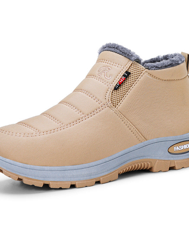 Anti-Slip Winter Shoes for Superior Traction Red | DUUWE