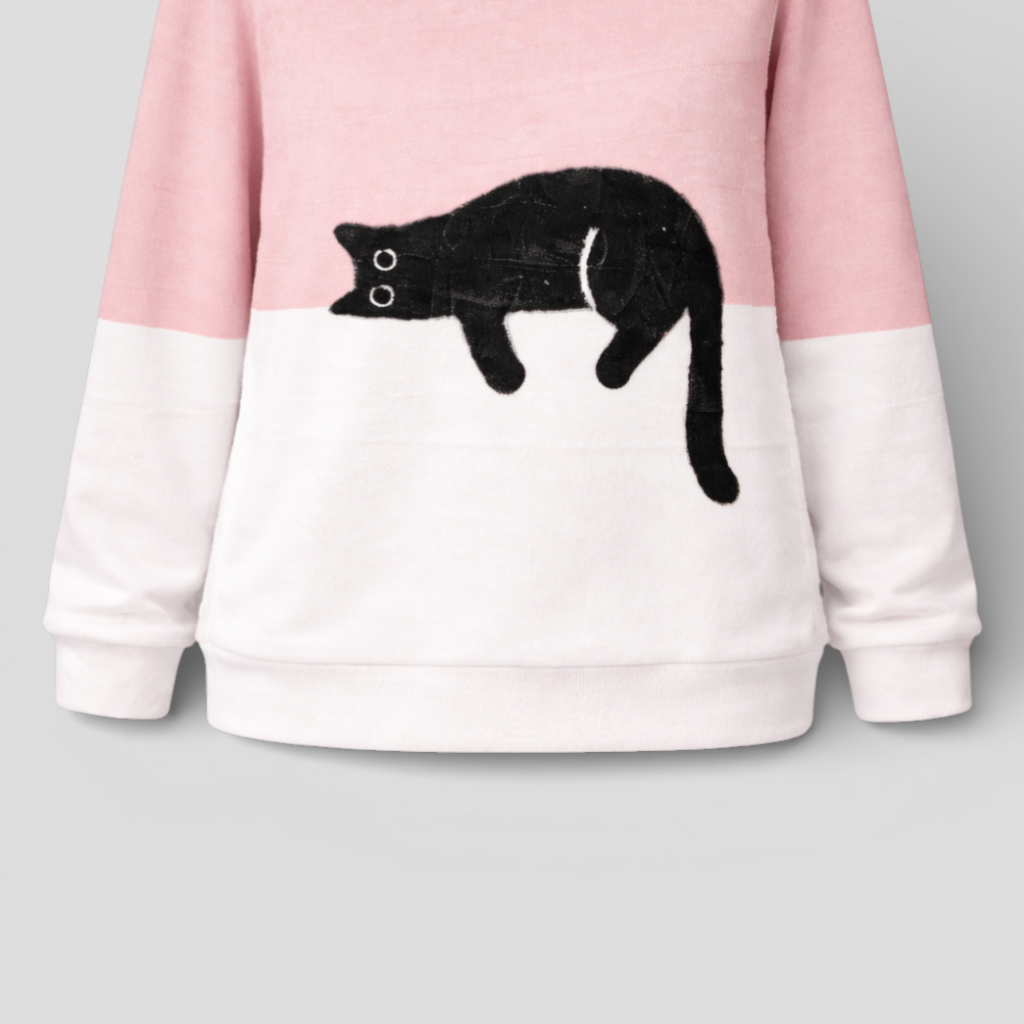 Women's Cozy 3D Print Sweater