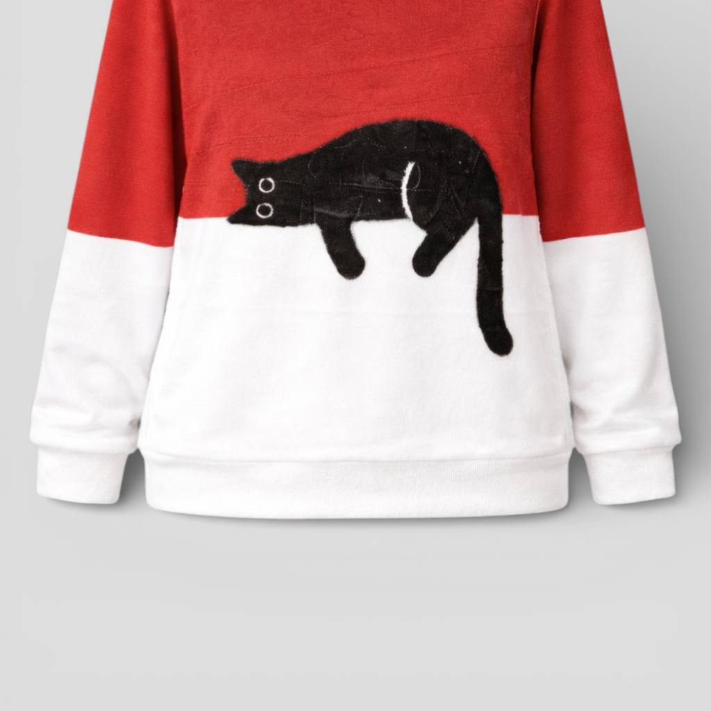 Women's Cozy 3D Print Sweater