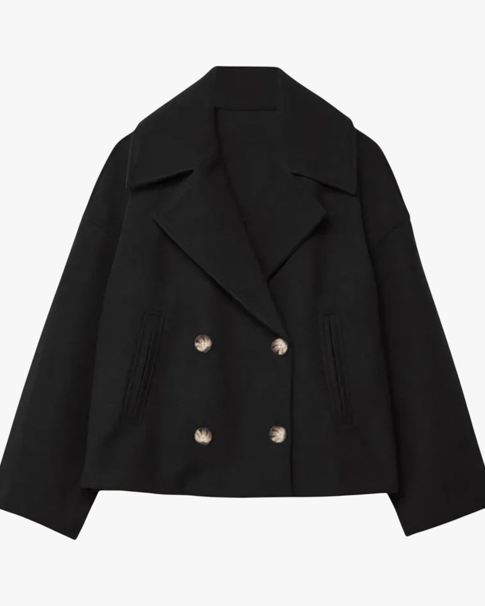 Chic Short Jacket – Effortless Style, Cozy Warmth