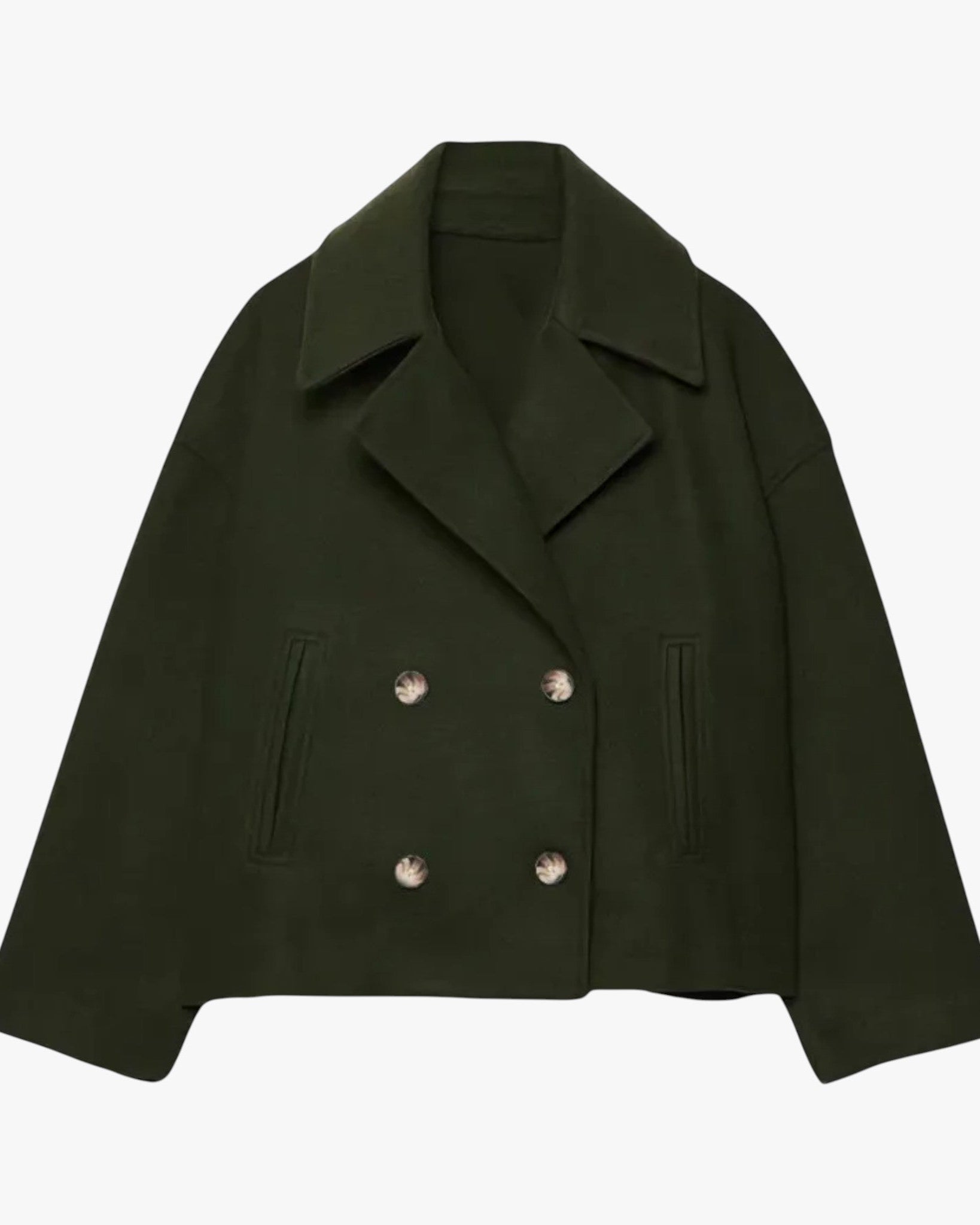 Chic Short Jacket – Effortless Style, Cozy Warmth