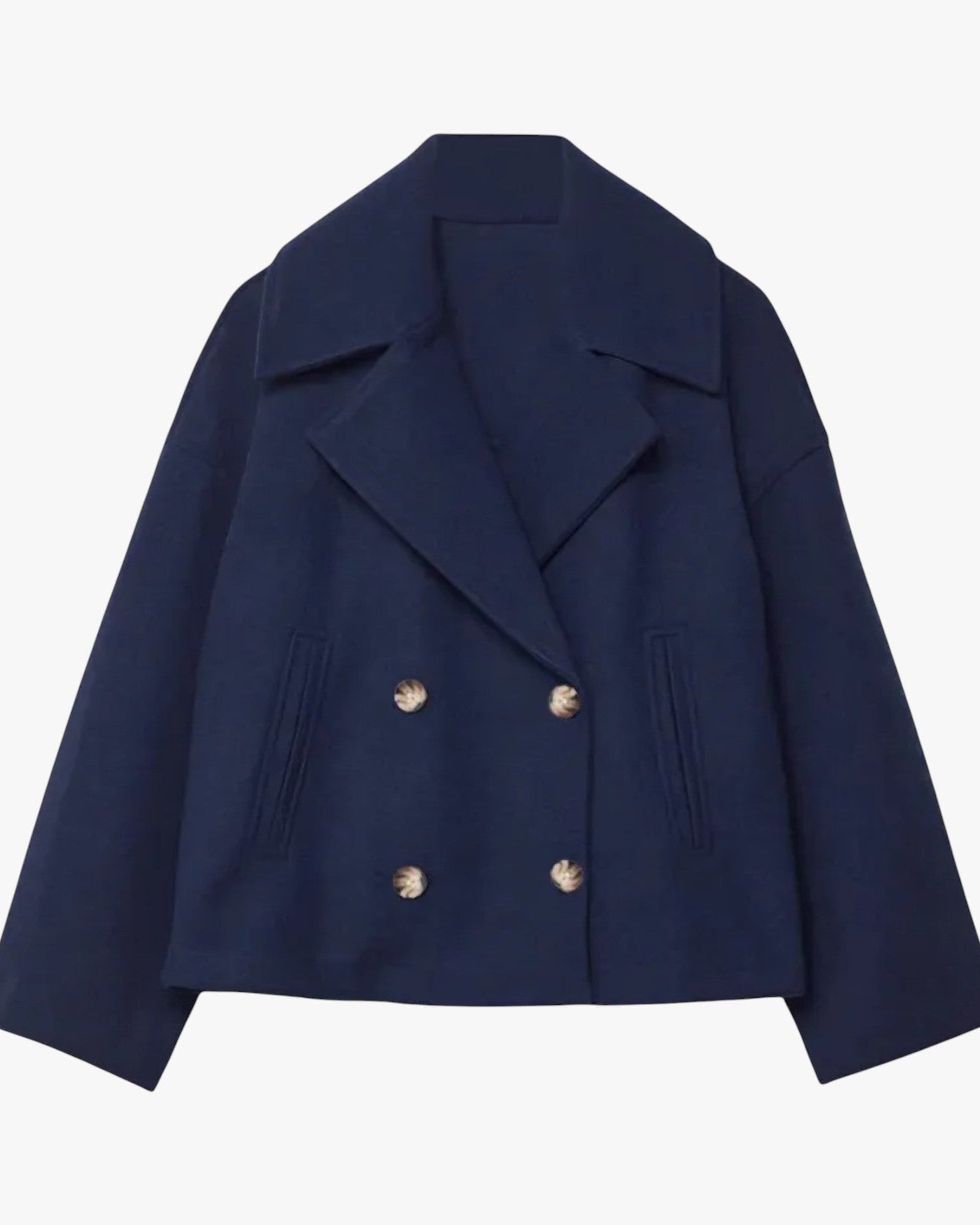 Chic Short Jacket – Effortless Style, Cozy Warmth