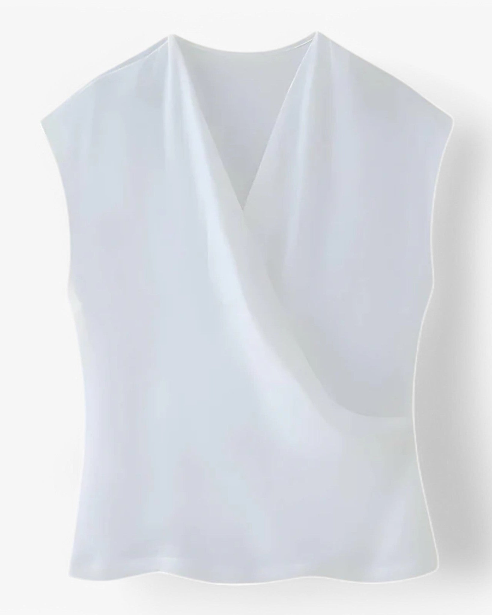 Alessia | Damen-sæt Unifarben - Bluse & slange - Hvid overdel - women's fashion - {{ product_tags }