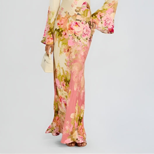 Women's Elegant Maxi Dress for Garden Party
