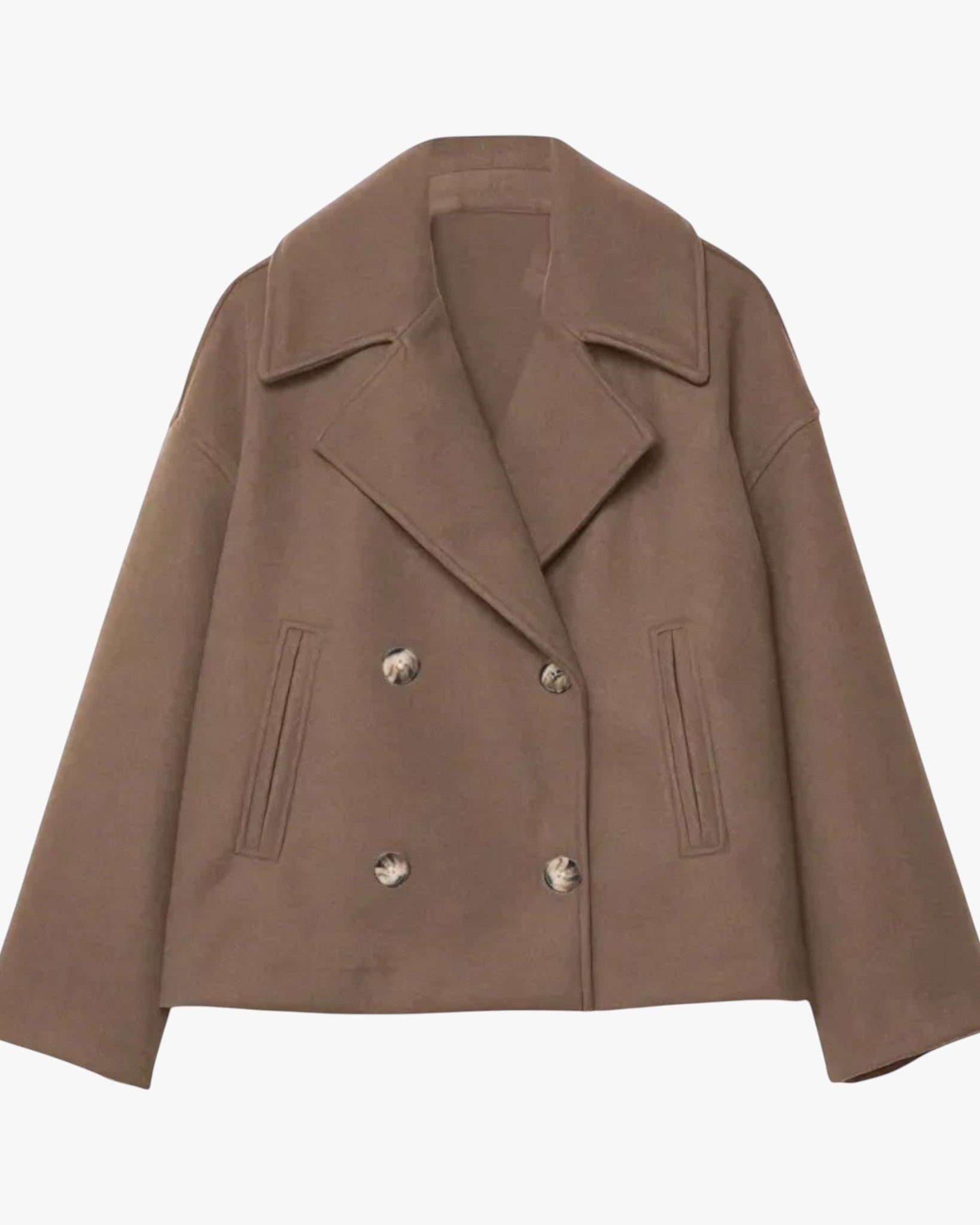 Chic Short Jacket – Effortless Style, Cozy Warmth