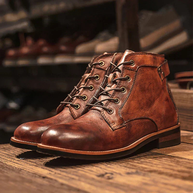 Men's Timeless Vintage-Inspired Ankle Boots