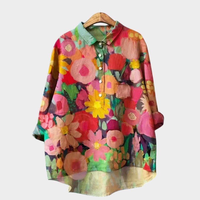 Women's Saga Blouse - Effortless Chic Top