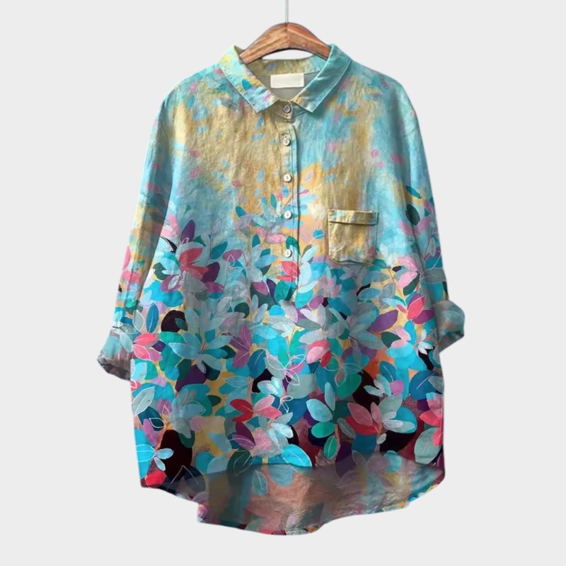 Women's Saga Blouse - Effortless Chic Top