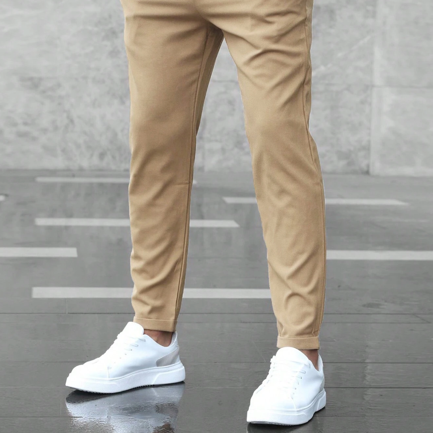 Men's Premium Comfort Trousers - All-Day Comfort, Modern Fit