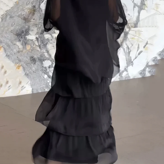 Caroline: Timeless, Elegant Flowing Maxi Dress