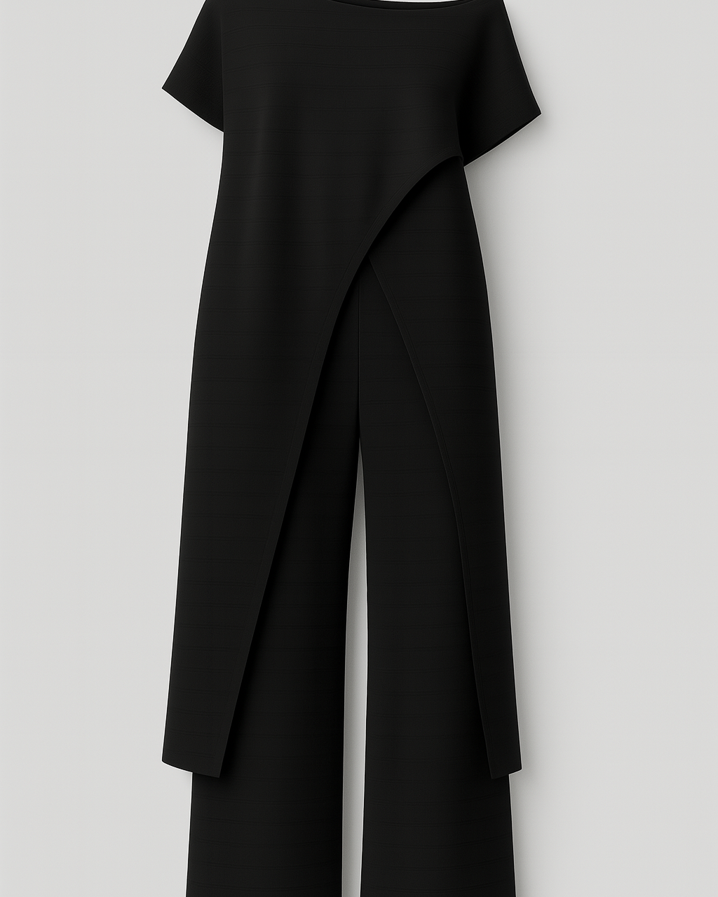Chic Women's Set: Elegant Blouse & Tailored Trousers
