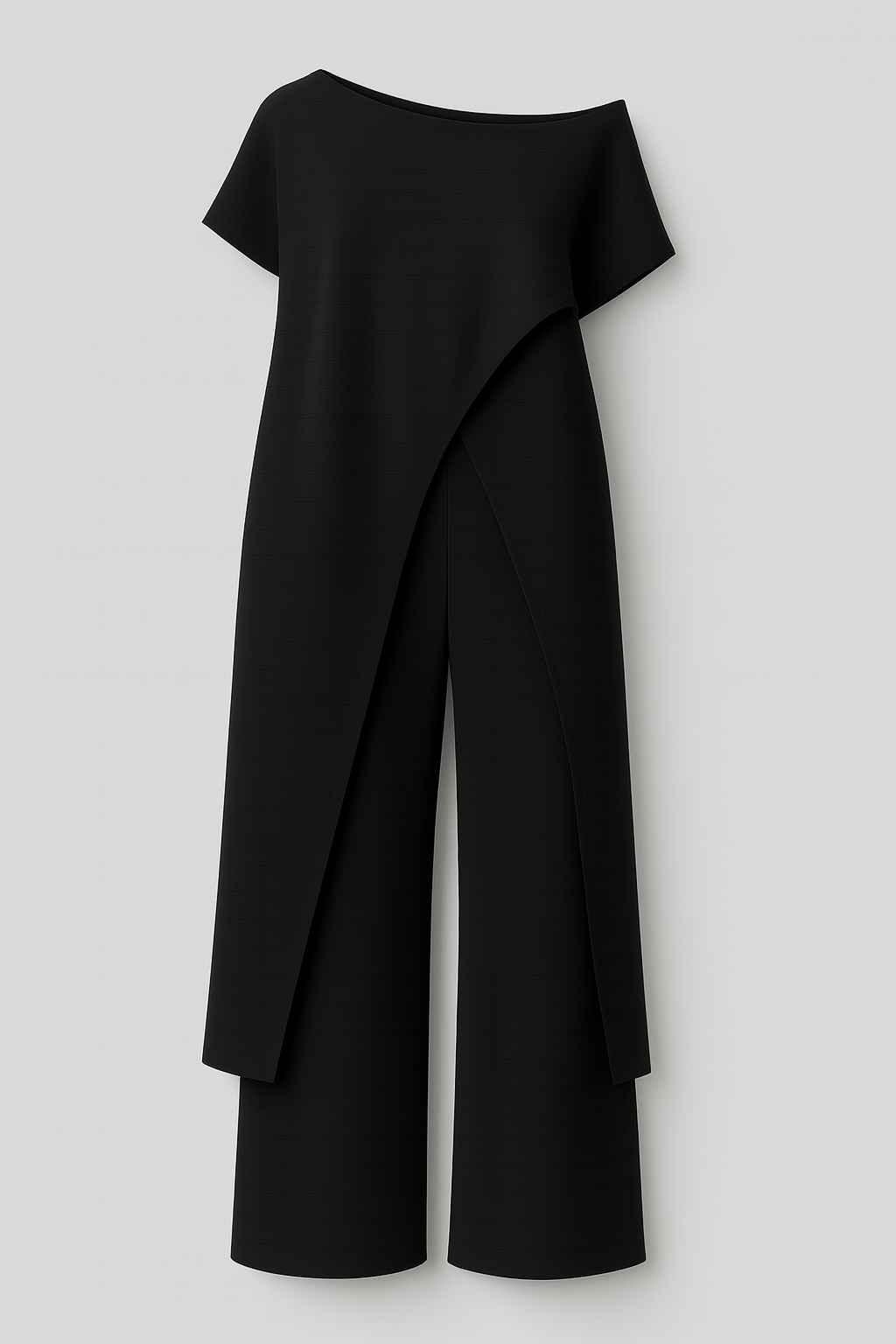 Chic Women's Set: Elegant Blouse & Tailored Trousers