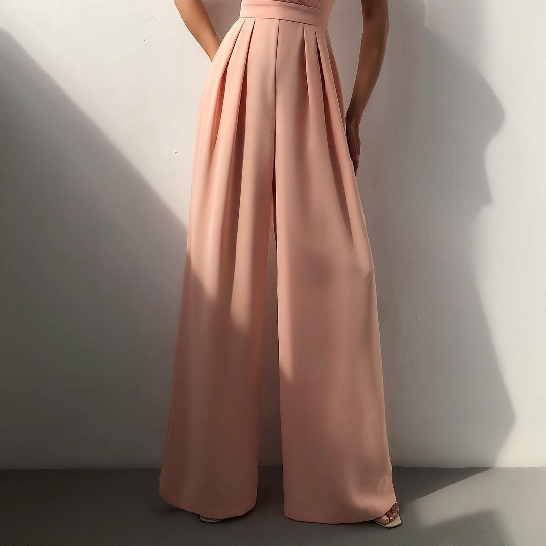 Women's Livia Strappy Wide-Leg Jumpsuit — Effortless Chic