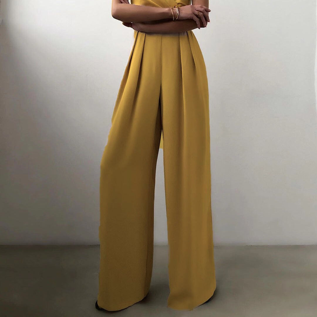 Women's Livia Strappy Wide-Leg Jumpsuit — Effortless Chic