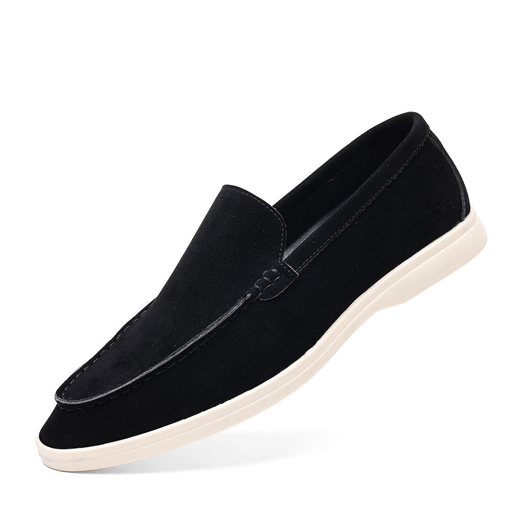 Men's Comfortable slip-ons with a silky-soft finish