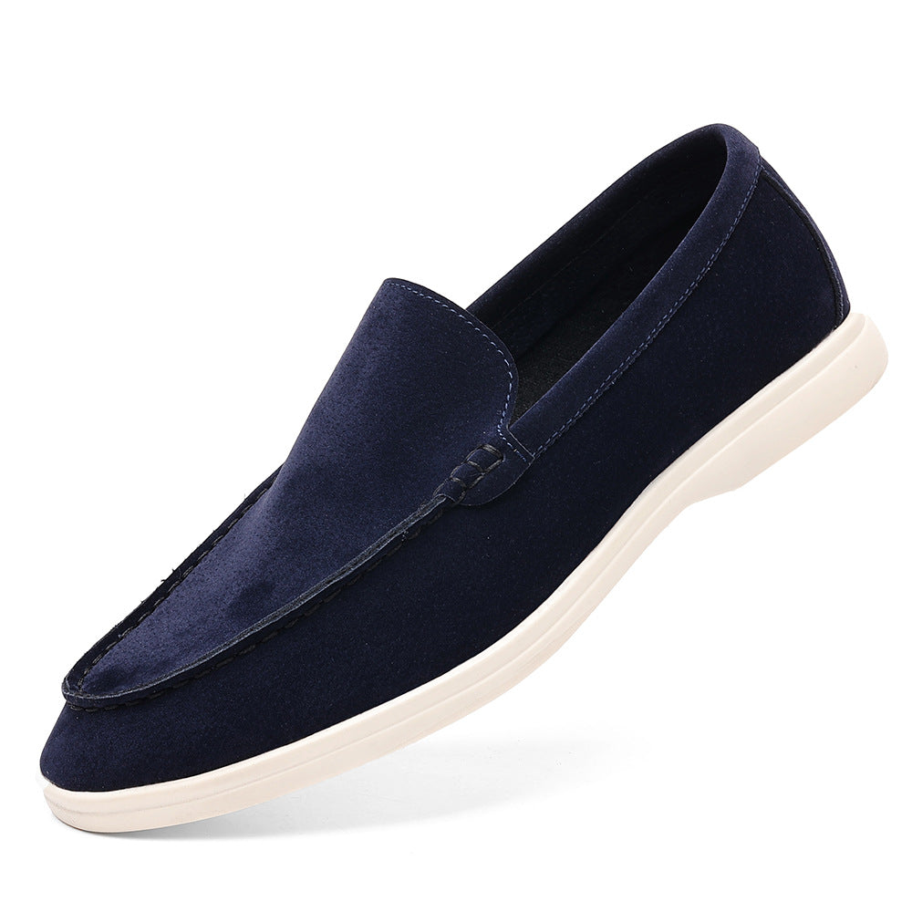 Men's Comfortable slip-ons with a silky-soft finish