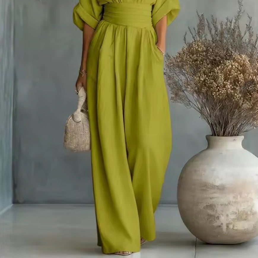 Risel - Jumpsuit to Feel Comfortable and Polished on Your Day.