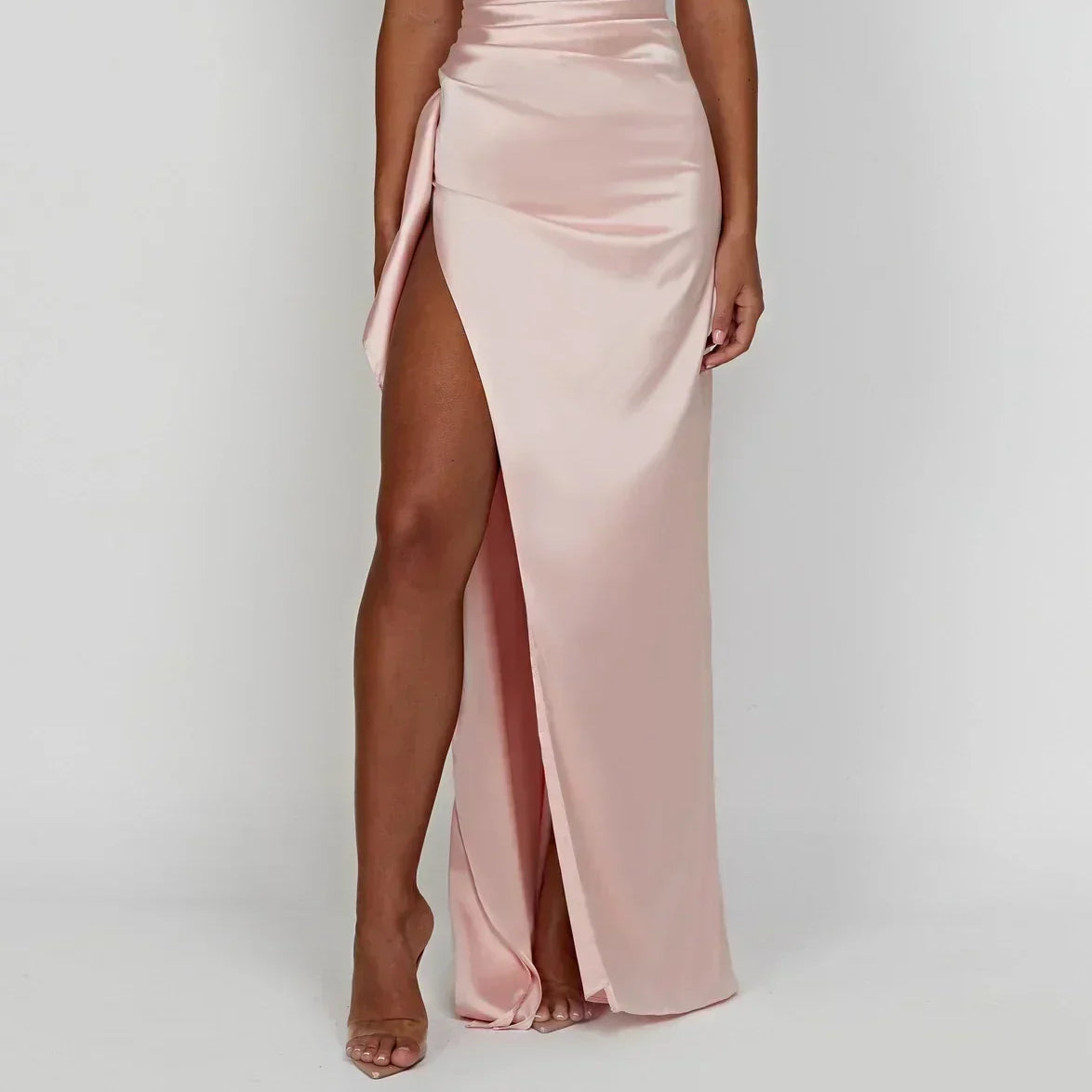 Women's Women’s Asymmetric Evening Maxi Dress — Elegant