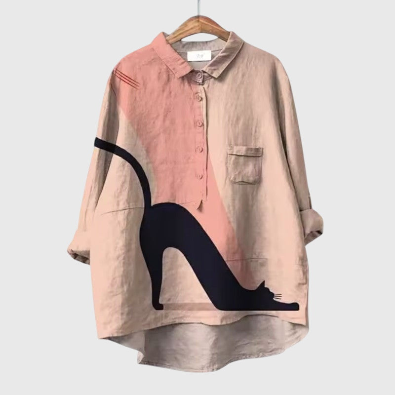 Women's Elina Blouse - Timeless, Elegant Everyday Top
