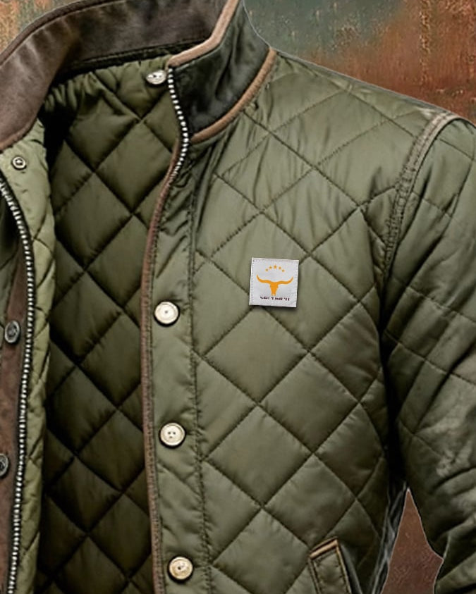 Arvendon – Stylish Quilted Jacket Leather | DUUWE