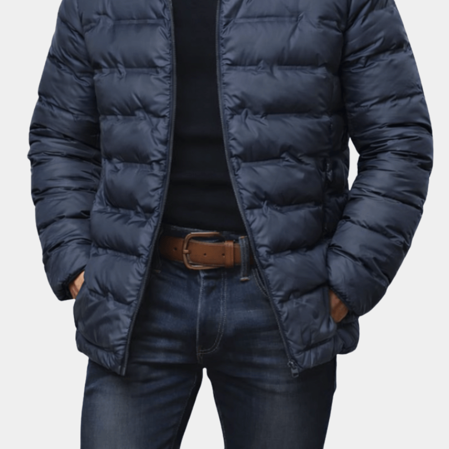 Stylish padded jacket with warm insulation