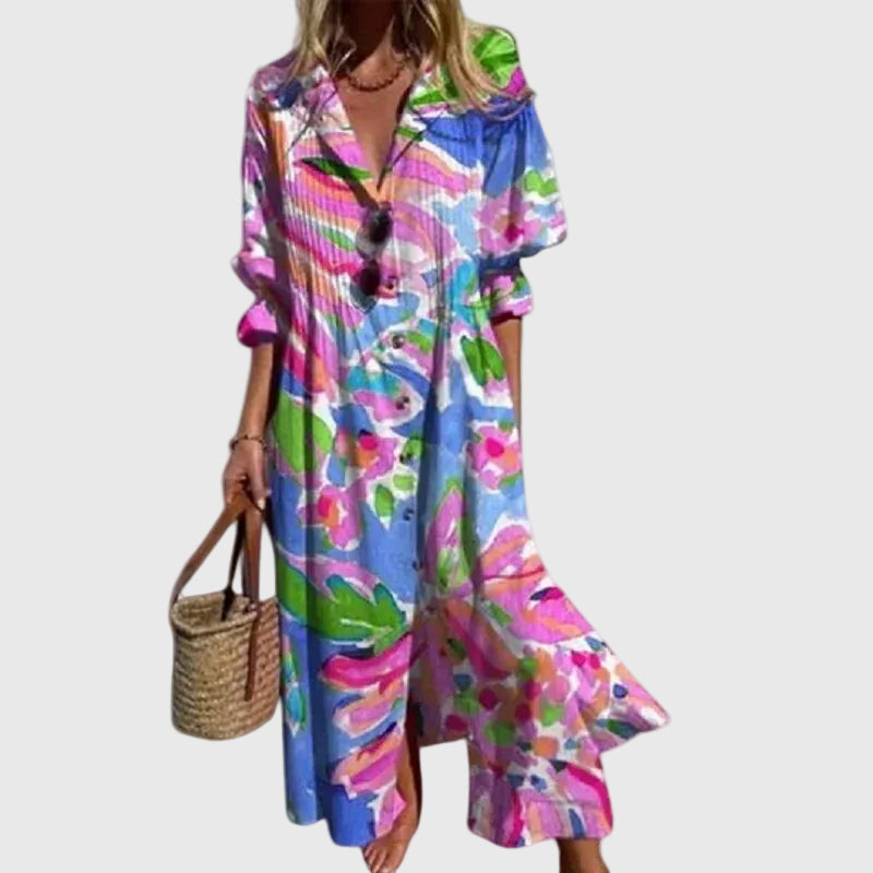 Women's Elegant Bohemian Maxi Dress