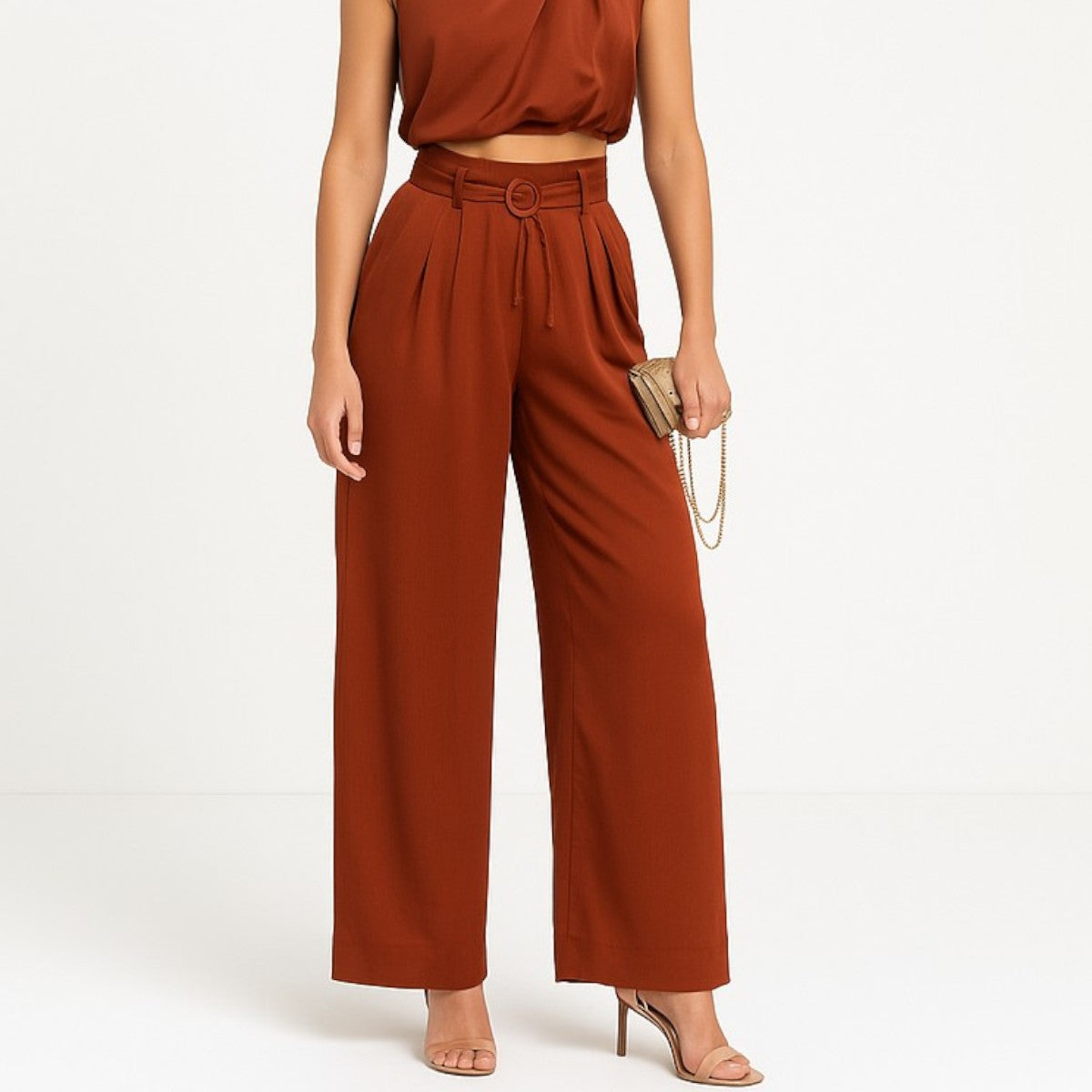 Women's Summer Two-Piece Set – Lightweight Luxury for Warm Days