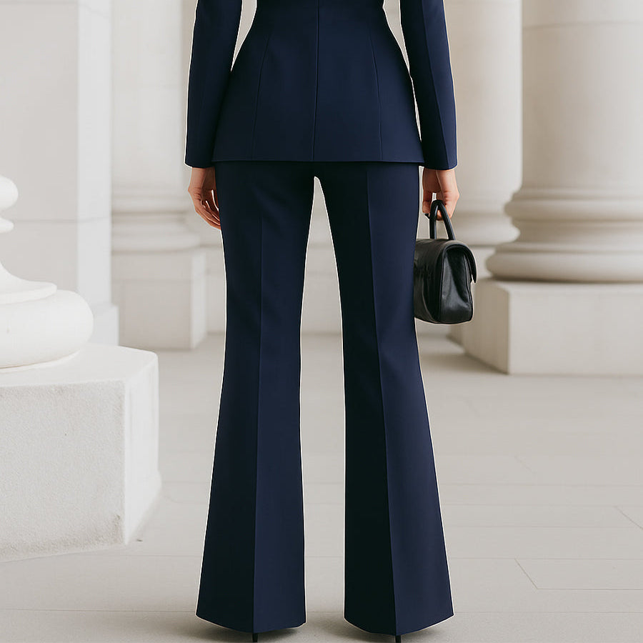 Women's Tailored Blazer & Trouser Suit Set – Sleek, Sophisticated