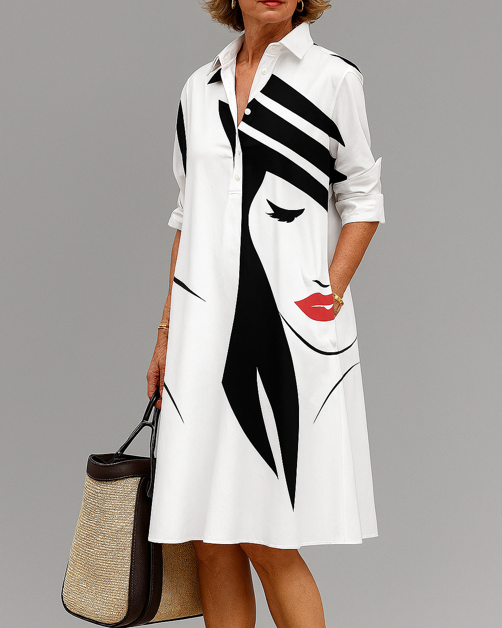 CARA | Glamorous Midi Dress for Special Occasions