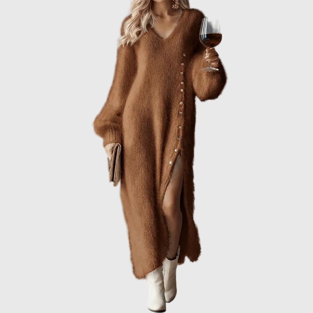 Women's Holiday Lounge Dress