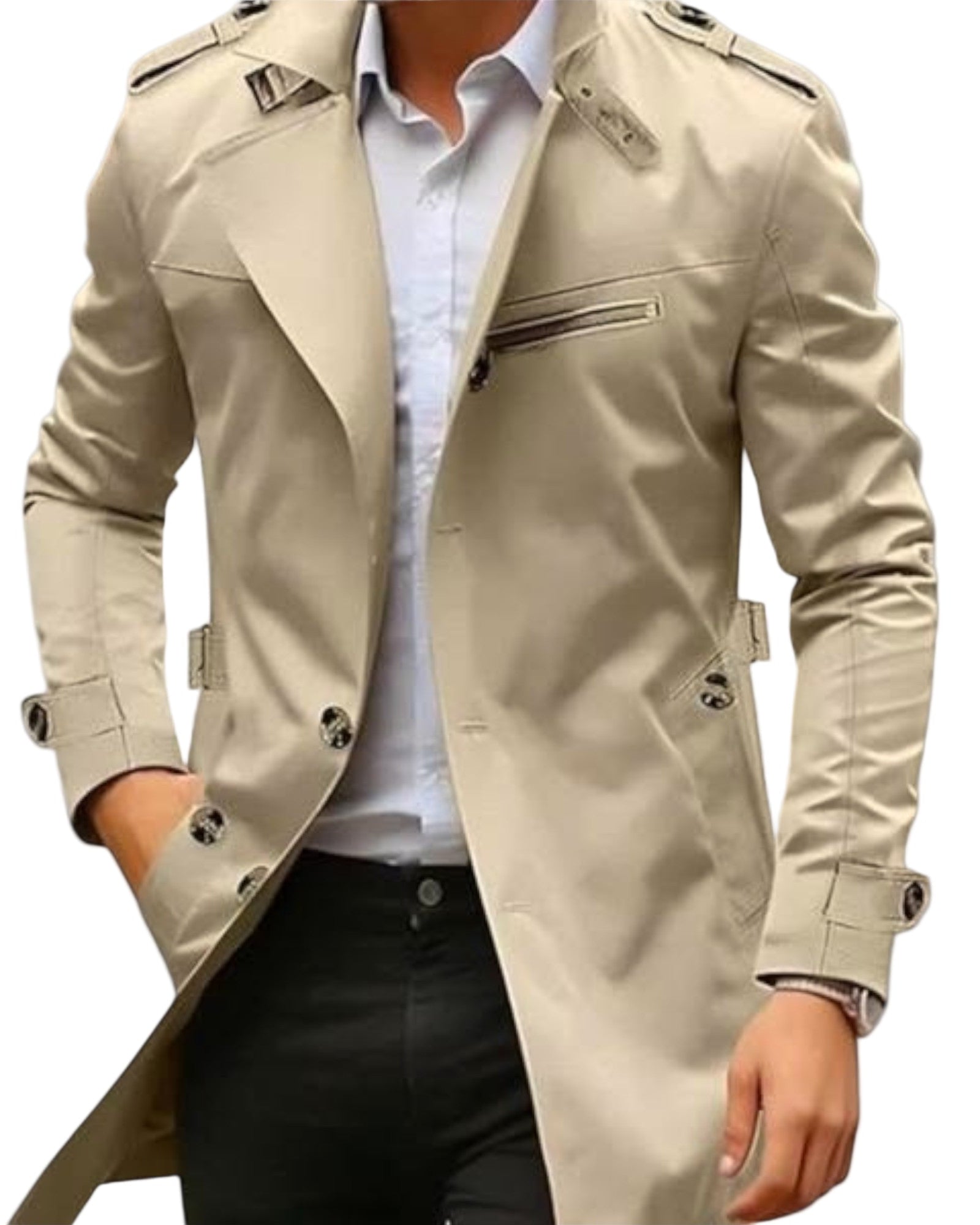 Artisanal Jacket with Unique Details Red | DUUWE