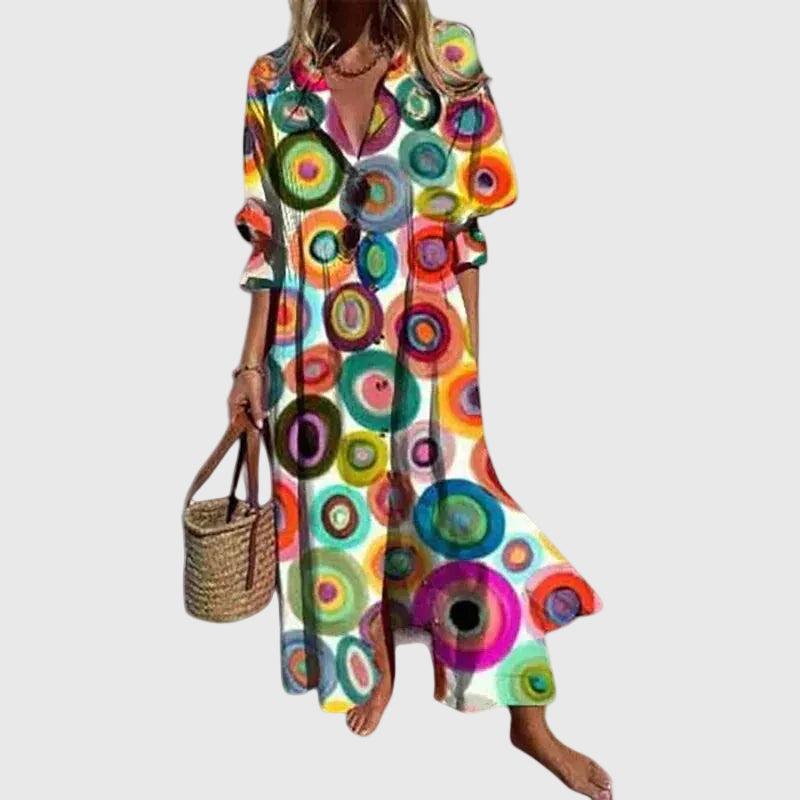 Women's Elegant Bohemian Maxi Dress