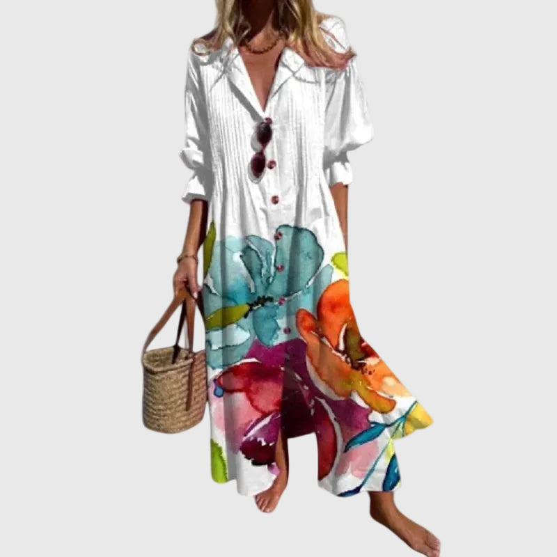 Women's Elegant Bohemian Maxi Dress