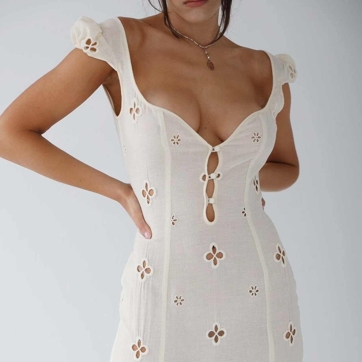Kimberly Women's Wedding Guest Midi Dress - Elegant & Flattering