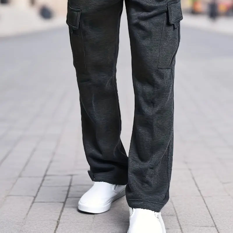 Men's Cargo Joggers - Streetwear Style, Ultra-Comfort Fit