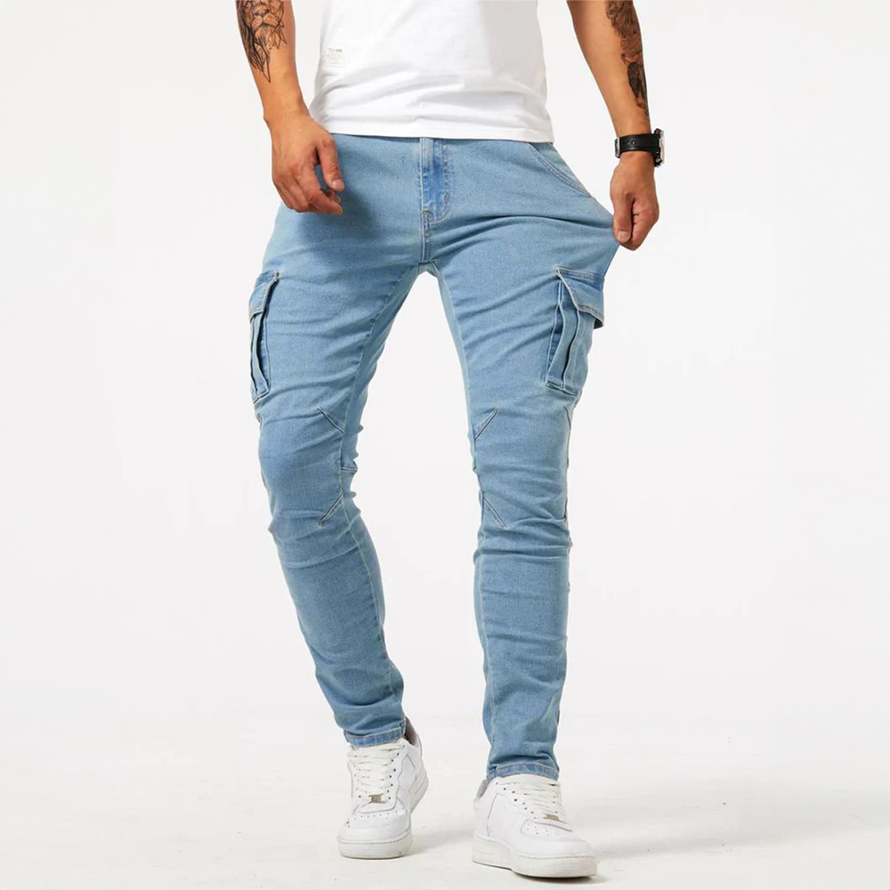 Men's Cargo Pants - Slim Fit, Modern Style, All-Day Comfort