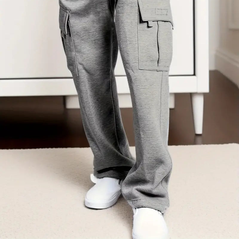 Men's Cargo Joggers - Streetwear Style, Ultra-Comfort Fit