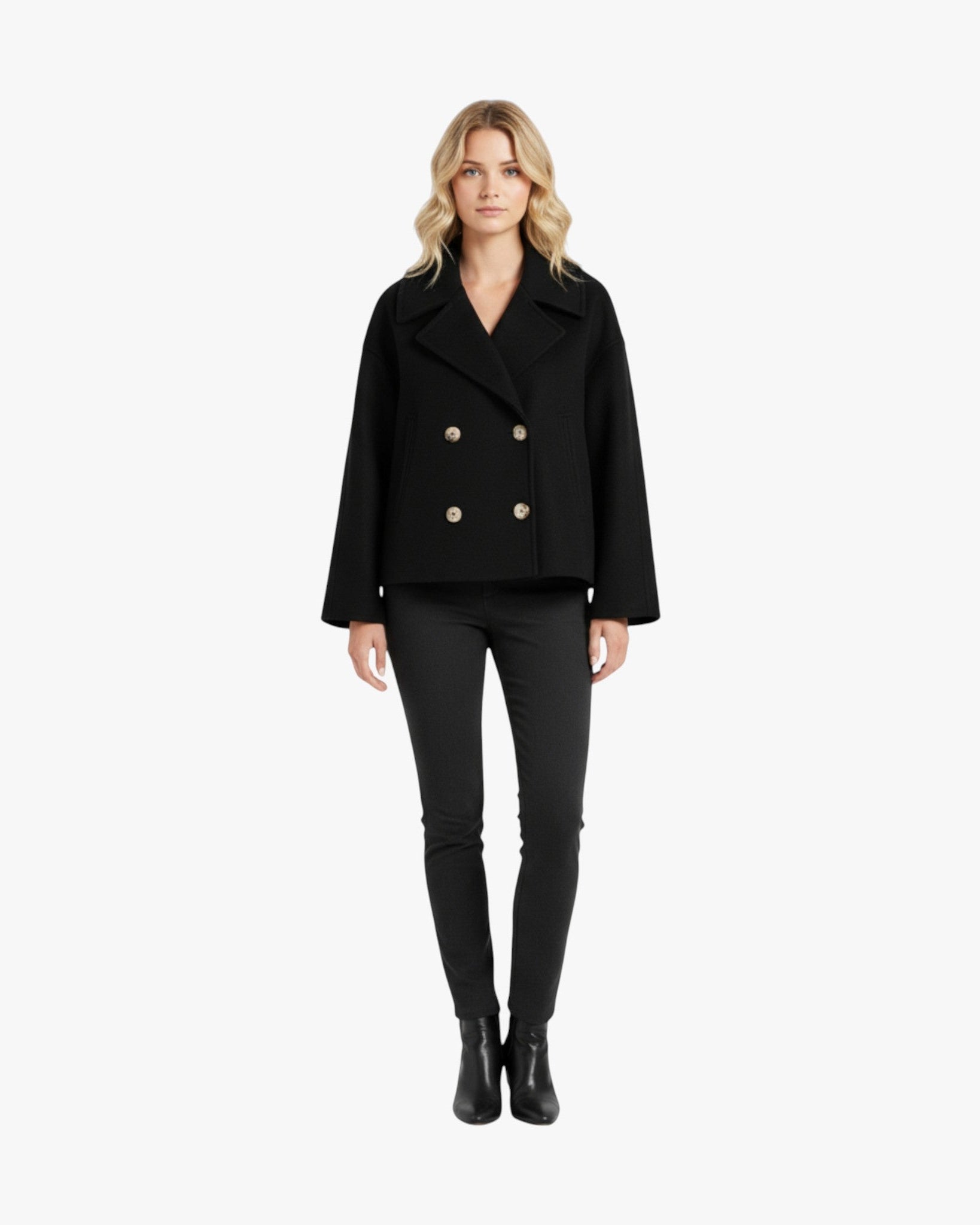 Chic Short Jacket – Effortless Style, Cozy Warmth