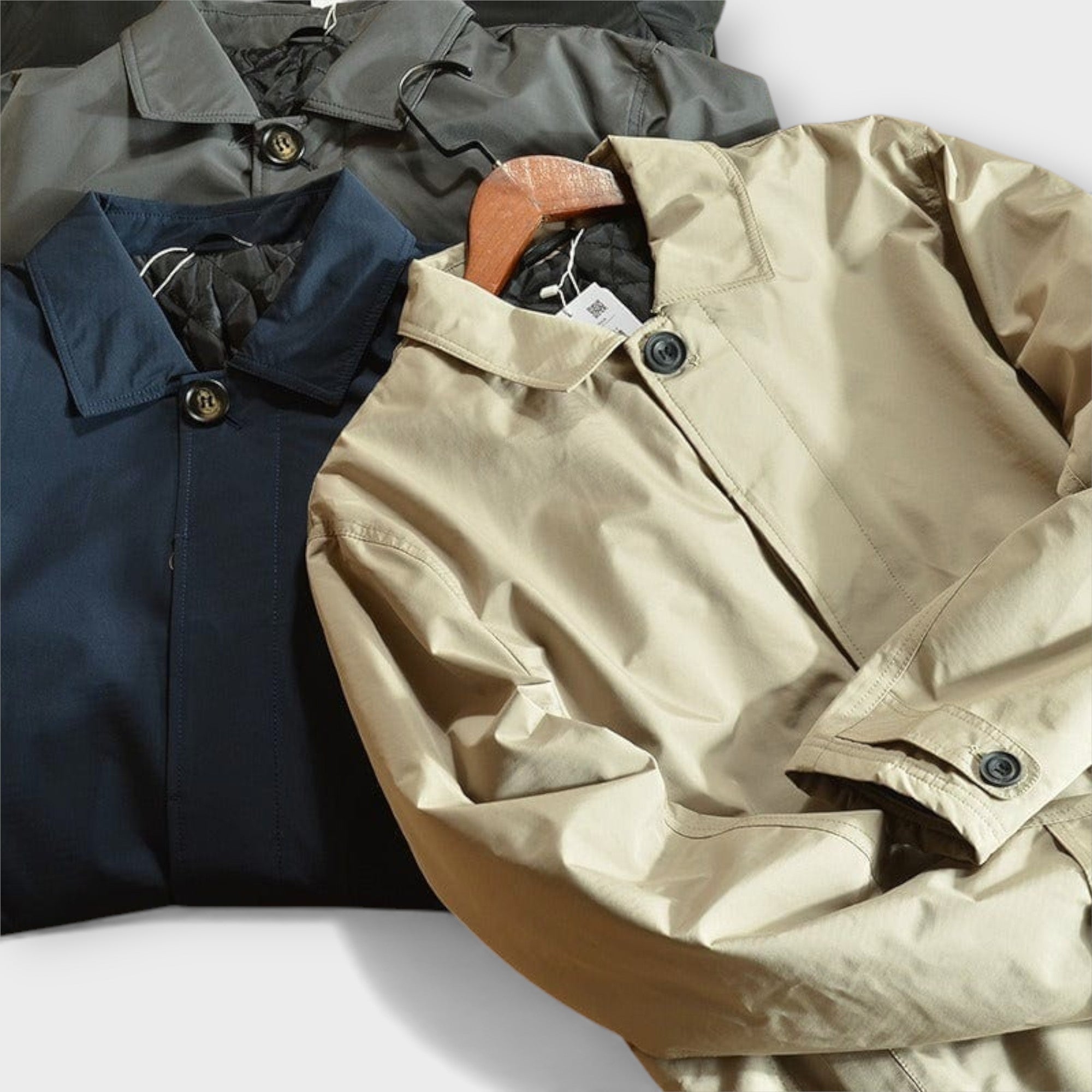 Men's Sophisticated Urban Coat for Modern Style