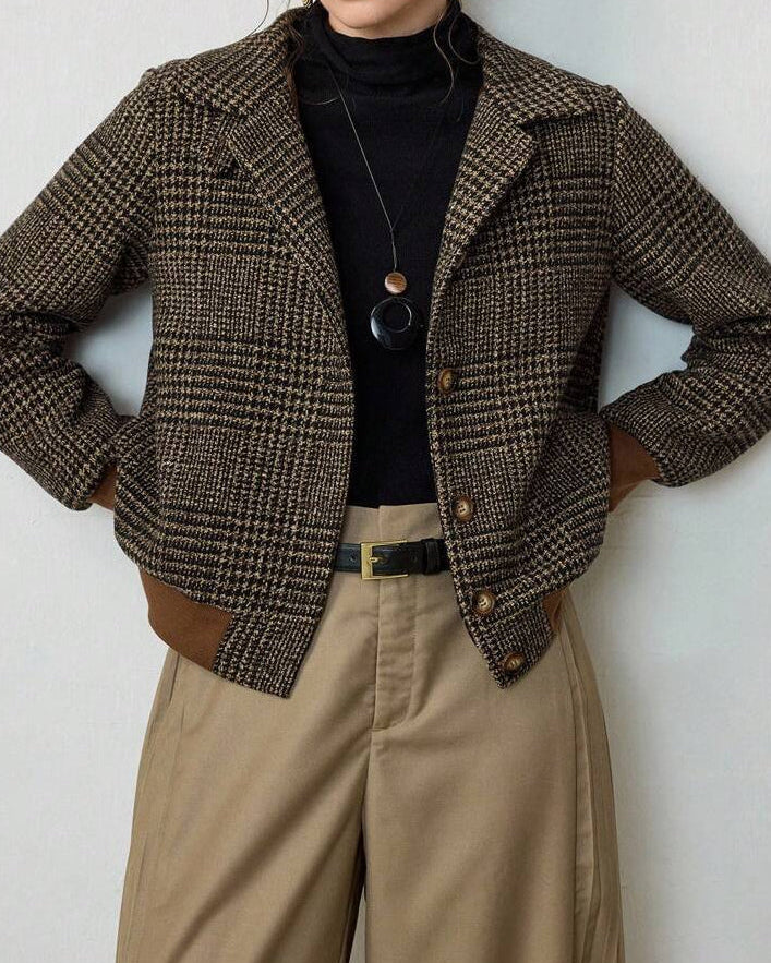 Blythe Cropped Tweed Jacket — Effortlessly Chic