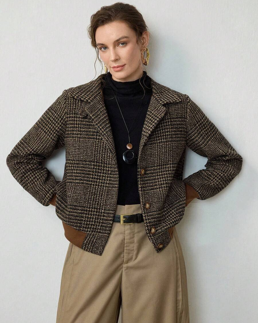 Blythe Cropped Tweed Jacket — Effortlessly Chic