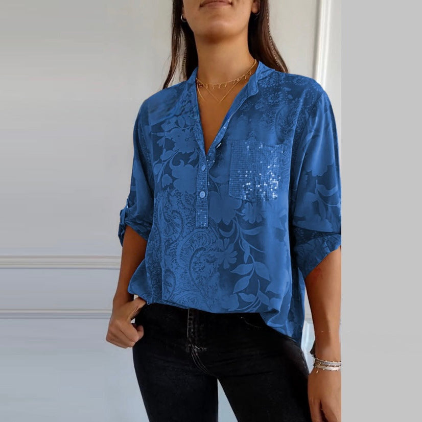 Women's Flora Touch Shirt - Soft Floral Comfort