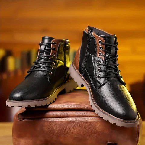 Men's Durable Lace-Up Boots for Everyday Toughness
