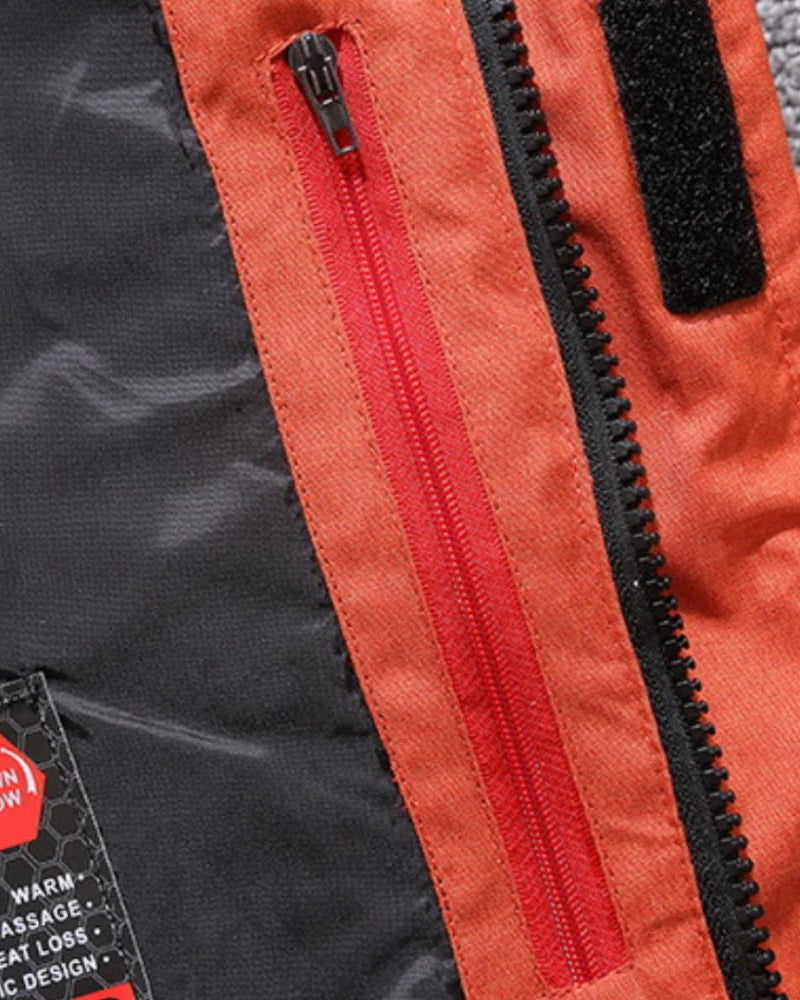 All-Weather Down Jacket – Stay Warm in Any Forecast Red | DUUWE
