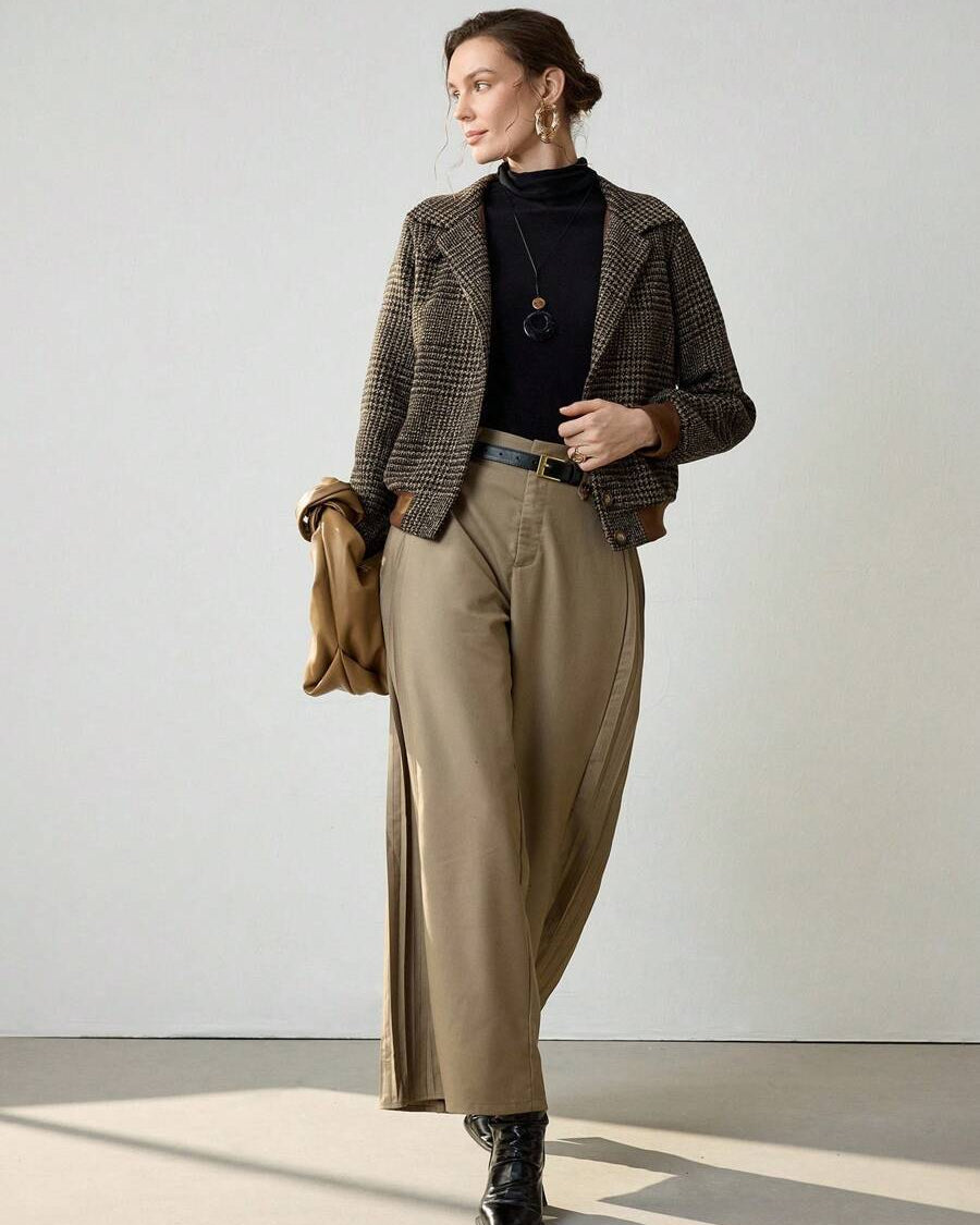 Blythe Cropped Tweed Jacket — Effortlessly Chic