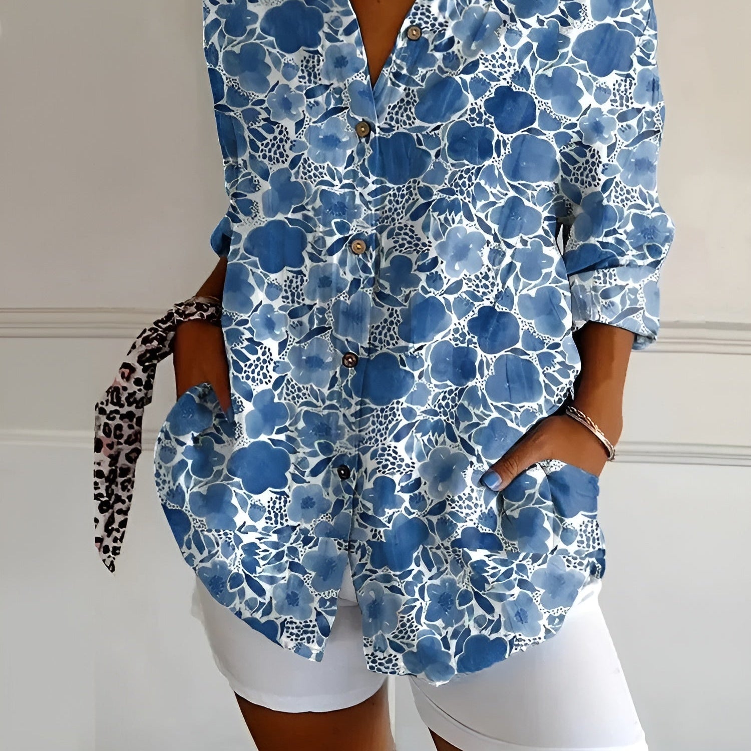 Maia | Floral Summer Blouse