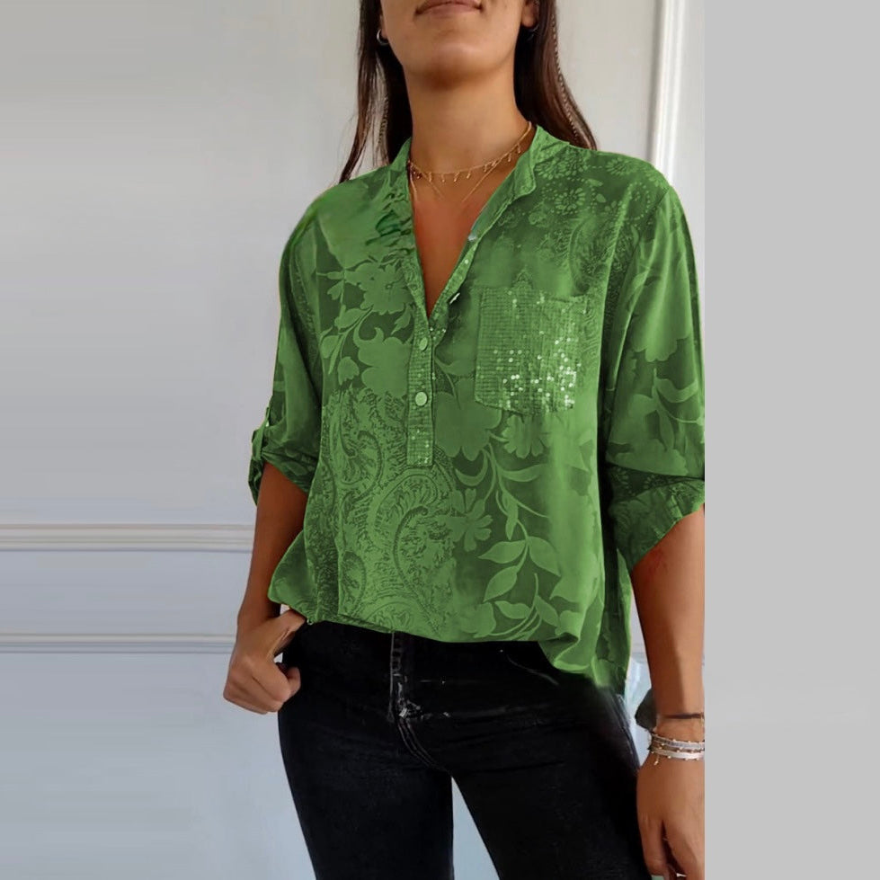 Women's Flora Touch Shirt - Soft Floral Comfort