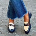 Women's Chic Two-Tone Loafer