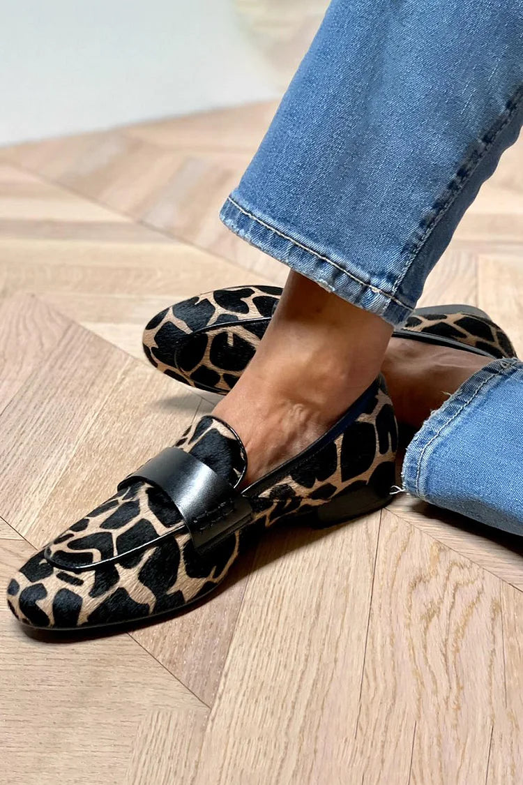 Animal Print Loafers – Timeless Style Meets Everyday Comfort