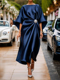 Women's Elegant Luxury Shimmer Maxi Dress